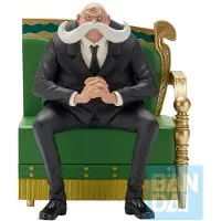 Banpresto One Piece Saint Topman Warcury Magtens Trone Ichibansho Figur 12 Cm