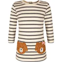 Happy girls Kjole beige / brun