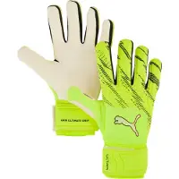 Puma ULTRA Pro Goalkeeper Gloves, Accessories, Yellow Alert/Black, 9.5