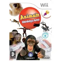 Nintendo Games Wii Animalz Monkeyz Area Selects