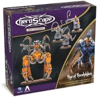 Renegade Jern Heroscape Revnas Rebuke Lich Viscerot Og Necrotech Wraithriders Hærudvidelse Brætspil Engelsk