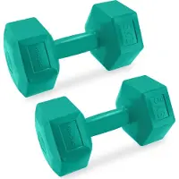 Spokey Hantle Monster II vinylhåndvægte 2 x 5 kg sorte