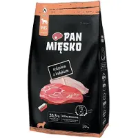 PAN MIĘSKO Cielęcina z indykiem M - dry dog food - 20kg