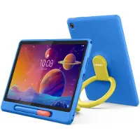 Lenovo Tab ZAEH - Tablet - Android 14 eller senere - 64 GB eMMC - 10.1 IPS (1920 x 1200) - microSD indgang - luna-grå - med Tab Play Suite