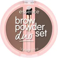 Essence brow powder duo set Øjenbrynspudder 2 g Nr. 02 - Medium