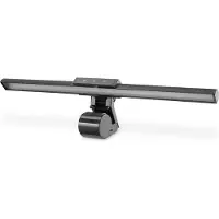 Digitus DA-90415 - Monitorlæselampe - LED - klemmemonterbar - 5 W - klasse F - varmt til koldt hvidt lys - 3000-6500 K - sort