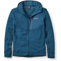 Rab - Fleece - Ascendor Light Hoody Tempest Blue til Unisex - Størrelse M - Blå