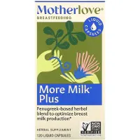 Mother Love , More Milk Plus, 120 Liquid Capsuler