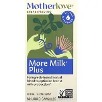 Mother Love , Ammehjælp, Mere Mælk Plus, 60 Liquid Capsuler