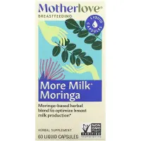 Mother Love , More Milk Moringa, 60 Liquid Kapsler