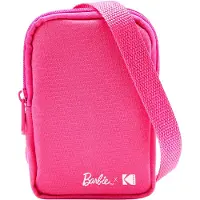 Kodak x Barbie Soft Case med lynl?s lukning og crossbody skuldertaske (lyser?d) kompatibel med printomatisk kamera eller trin slank fotoprinter