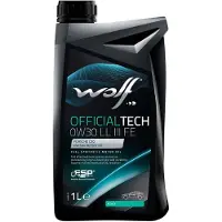 WOLF Officialtech Ll Iii Fe Sae 0w-30 Motorolie 1l