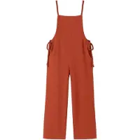 WENOR Jumpsuit 'Alai' orangerød