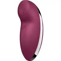 Satisfyer Tap & Climax 2 Vibrator Red