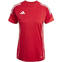 Adidas Trænings T-Shirt Tiro 25 Competition - Rød Kvinde, størrelse Small