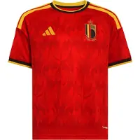 Adidas Belgium 26/27 Hjem Junior T-shirt Med Korte ærmer