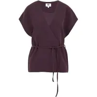 WE Bluse 'Studio' aubergine
