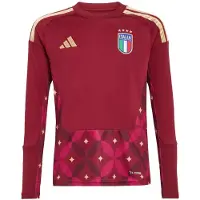 Adidas Italien 26 Long Sleeve hjemmebane-målmandstrøje til børn, størrelse 152 cm