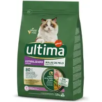 Affinity Ultima Ultima Sterilized Hairball Kalkun - 2,5 kg