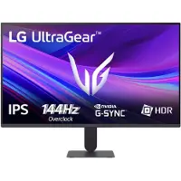 LG UltraGear 27G411A-B - G411A Series - LED-skærm - gaming - 27 - 1920 x 1080 Full HD (1080p) @ 120 Hz - IPS - 250 cd/m² - 1500:1 - HDR10 - 1 ms - HDMI, DisplayPort