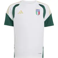 Adidas Italien Trænings T-Shirt Tiro 26 - Hvid/Grøn Børn - , størrelse 176 cm