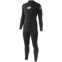 Storm Full Wetsuit Flatlock 3/2 Mm Langærmet Neopren-dragt Med Lynlås På Ryggen