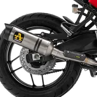 Arrow Works Titanium With Carbon End Cap Yamaha Tracer 9 Gt ´21-22 Homologeret Lyddæmper