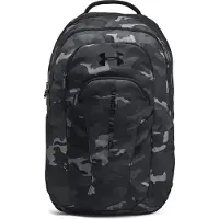Under Armour Hustle 6.0 Pro rygs?k Sort/sort/Castlerock One Size passer til de fleste