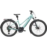 Specialized Turbo Vado 5.0 Step-Through - 2026 - Gloss Seafoam / 25% Lapis Pearl / Glacial Metallic - L - Cykel