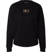 Armani Exchange A|X Armani Exchangetil kvinder. XW001846AF18853UC001 Sweatshirt French terry sort (S), Casual, Bomuld