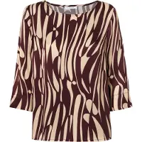 TATUUM Bluse beige / bordeaux