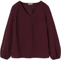 TATUUM Bluse 'Teria' vinrød