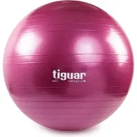 Tiguar træningsbold/medicine ball safety plus 65 cm lilla