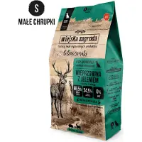 Wiejska zagroda Forest Flavors Svinekød Med Vildt Sprød S Hundefoder 9kg