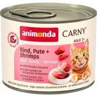 Animonda Carny Blandet pakke: Adult 12 x 200 g - Mix: Okse (4 varianter)