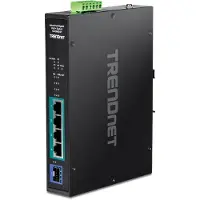 Trendnet TI-PGM541 - switch -20° - 65°C (-4° - 149°F) - 5 ports - TAA Compliant