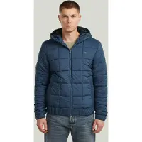 G-Star Meefic Quilted Hooded Jacket - Medium blue - Men