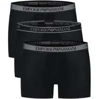 Emporio Armani Boksershorts grå / sort