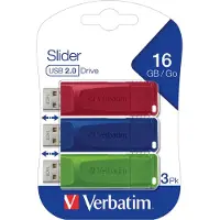 Verbatim Slider - 16GB - USB Stick