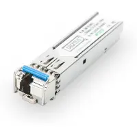Digitus Professional DN-81003-01 - SFP (mini-GBIC) transceiver modul - 1GbE - 1000Base-LX, 1000Base-BiDi - LC enkelttilstand - op til 20 km - 1310 (TX) / 1550 (RX) nm