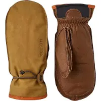 Hestra - Skihandsker - Wakayama Mitt New Cork / Brown til UnisexUld - Størrelse 9 - Brun