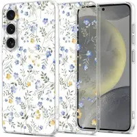 Tech-Protect Samsung Galaxy S25 FlexAir TPU Cover - Forårsblomster