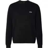 BOSS Sweater med blandet struktur og fugttransporterende egenskaber