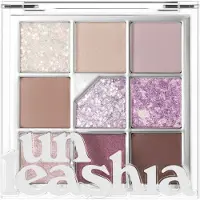 Unleashia Glitterpedia Eye Palette Øjenskyggepalette 6.6 g Nr. 4 - All of Lavender Fog