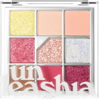 Unleashia Glitterpedia Eye Palette Øjenskyggepalette 6.6 g Nr. 7 - All of Peach Ade