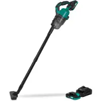 Vonroc Støvsuger 20V - Stangstøvsuger | 2-i-1 | Kompakt og kraftfuld – Til hjem, bil og kontor | Inkl. 2x 2.0Ah akku og oplader