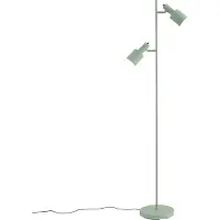 QAZQA Moderne gulvlampe grøn 2-lys - Stijn
