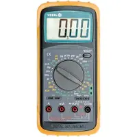 VOREL digital multimeter med temperaturmåling 81784
