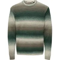 Only & Sons Pullover 'ONSBertil' græsgrøn / grøn-meleret