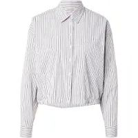 Herrlicher Bluse 'Liline' sort / hvid